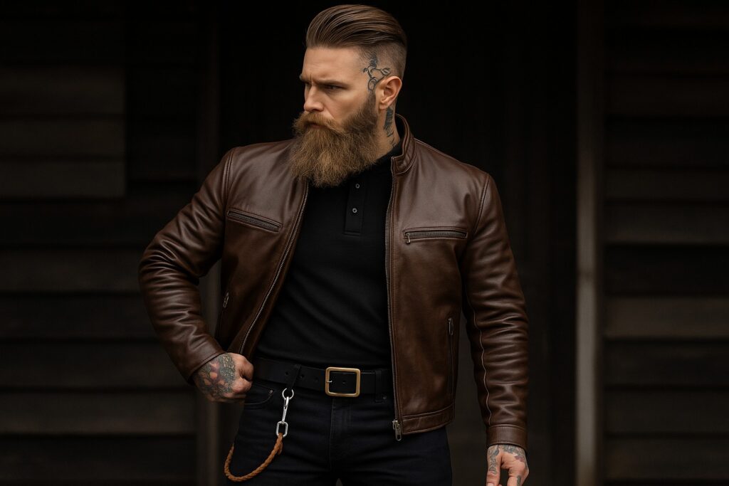 Timeless Appeals of Men`s Leather Jacket